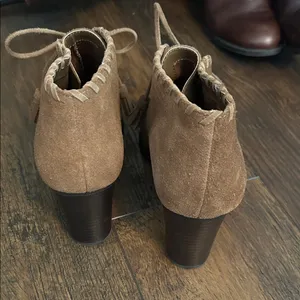Lauren Ralph Lauren Brown Suede Ankle Boots thumbnail 5