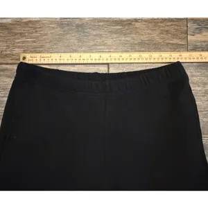 Parke Black Fleece‎ Lined Jogger Sweatpants Elastic Waist L/XL Lounge Cozy thumbnail 4