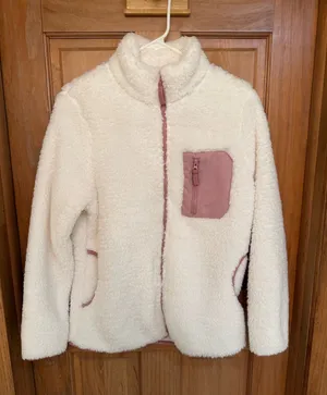 Pink Lily Zip up jacket  thumbnail 1