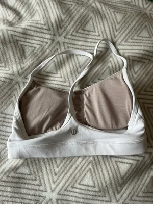 White Lululemon Bra Sports thumbnail 2