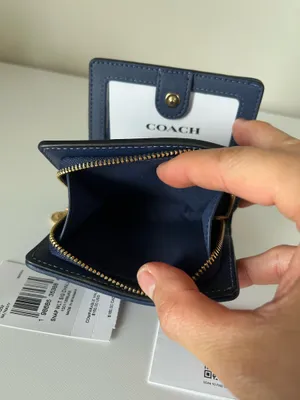 Coach Snap Wallet In Signature Chenille thumbnail 6