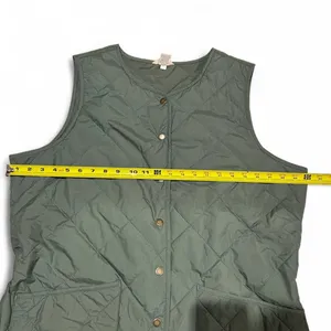 Duluth Trading Co. Quilted Vest Green Size XL thumbnail 4