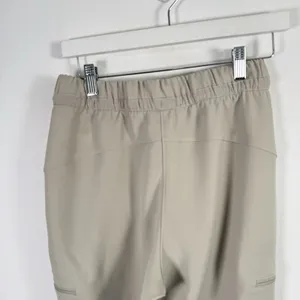 Lululemon Relaxed Mid Rise Cargo Pants Raw Linen Travel Gorpcore Utility Women 4 thumbnail 7