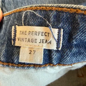 Madewell Perfect Vintage Jean Womens 27 Haight Wash Denim Pants Stretch NA919 thumbnail 5