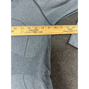 Lululemon Swifty Tech Long Sleeve Size 6 Green Athletic Running‎ Shirt Top Logo thumbnail 3