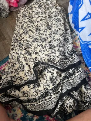 Vince camuto small ruffle dress thumbnail 3