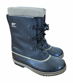 Sorel Black Yoot Pak Waterproof Winter Boots Sz 7 thumbnail 1