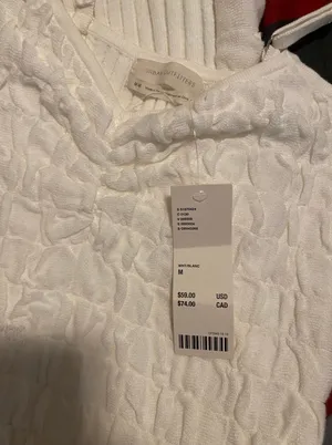 Urban Outfitters White Knit Dress thumbnail 2