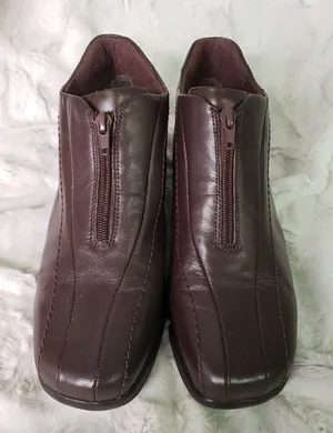 Earth Leather Booties Size 8 thumbnail 1