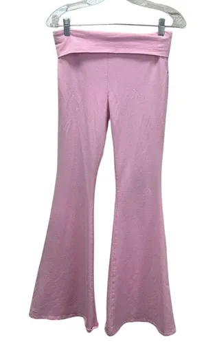 Edikted Naomi Foldover Flared Leggings size M thumbnail 1