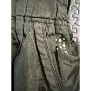 Free People FP Movement The Way Home Shorts Black High Rise Smocked‎ Waist XS thumbnail 4