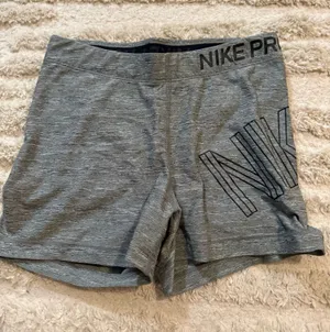 GRAY NIKE PRO SHORTS thumbnail 1