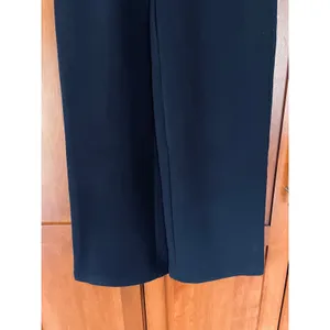 OGL Pants FuzzLuxe Mid Rise Straight Leg Elastic Waist Navy Blue Size XS NEW thumbnail 5