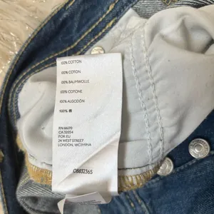 We The Free Free People Blue Women’s Maggie Ripped Straight Leg Jeans Size 25 thumbnail 8