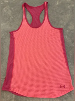 Under Armour Women’s Pink Racerback Training Tank Size Medium thumbnail 1