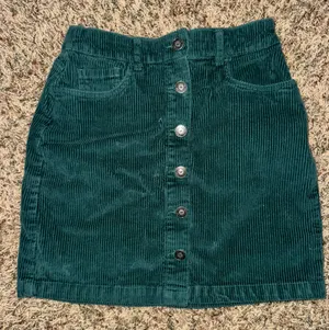 Hollister Green Corduroy Skirt thumbnail 1