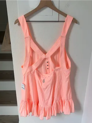 Free People Happy Just Camping Set - Pastel Peach - XL - NWT thumbnail 3