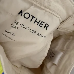 Mother The Hustler Ankle Fray Jeans‎ in Gettin' In Ivory Size 24 thumbnail 5