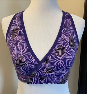 Champion Medium Purple Sports Bra thumbnail 1