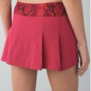 Lululemon Pace Rival Skirt Ziggy Cranberry thumbnail 1