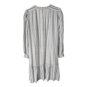 PAIGE Kaylynn Dress in Arona Multi Size‎ Medium Long Sleeve Mini thumbnail 5