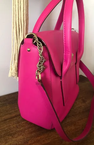Kate Spade Hot Pink Crossbody Purse thumbnail 4