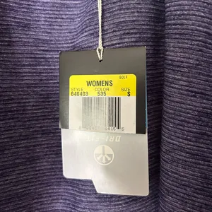 NWT Nike Golf Purple Dri-FIT Tour Performance Zippered Vest thumbnail 4