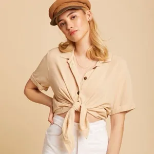 Faithfull The Brand Toulin Shirt‎ | Blush | Size 6 thumbnail 2