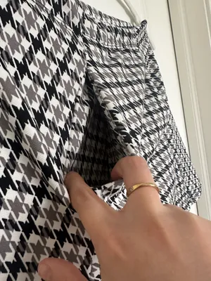 Houndstooth Skirt Multiple Size M thumbnail 2