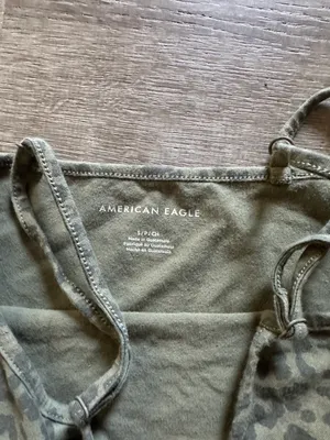 American Eagle Green Tank thumbnail 3