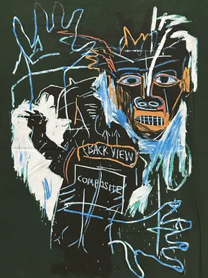 Gap x Jean-Michel Basquiat Art Portrait Shirt thumbnail 4