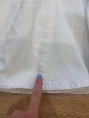 Wild Fable White strapless western dress thumbnail 2
