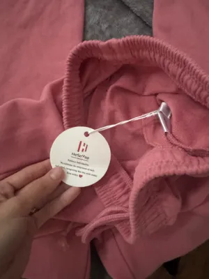 Pink wide leg sweatpants Size XS thumbnail 3
