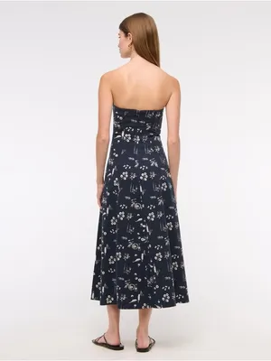 Abercrombie & fitch Mila Strapless Midi Dress thumbnail 3