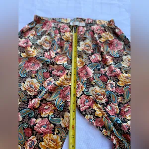 Victoria's Secret Multicolor Paisley Pants thumbnail 2