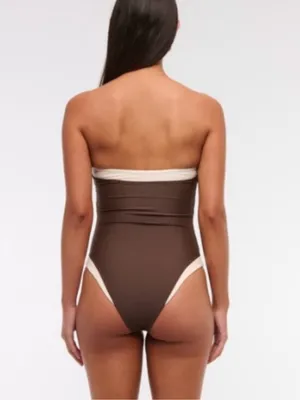 {Abercrombie & Fitch} Brand New Marina Curve Love One Piece Swimsuit thumbnail 3
