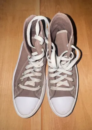 Converse Chuck Taylor All Star‎ Move High Top Platform Brown Sneakers  6.5 thumbnail 1