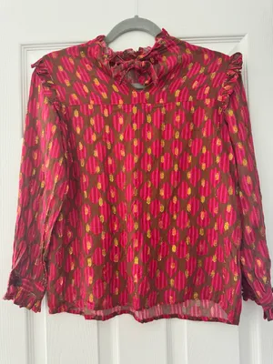 Oliphant Ruffle Blouse thumbnail 3