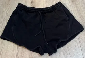 Victoria’s Secret women’s Black Drawstring Lounge Shorts thumbnail 1