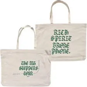Kendrick Lamar Large Tote Bag The Big Steppers 2022 Tour Authentic Merch thumbnail 1