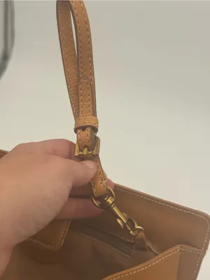 GUCCI Vintage GG Monogram Silk Jacquard Wristlet Clutch Brown thumbnail 12