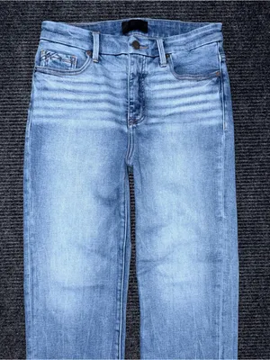 Buckle Black Fit No 75 Cropped Straight Stretch Jeans 27x27.5 High Rise BBW1283A thumbnail 3
