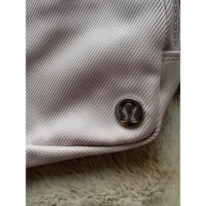 Lululemon Crossbody Belt Bag In Light Pink With Adjustable Strap & Zipper Closur thumbnail 2