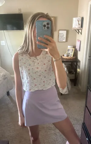 vintage floral tank White Size M thumbnail 1