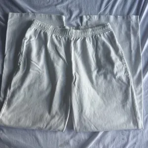 Brandy Melville white wide leg sweatpants thumbnail 1