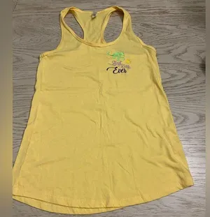 Yellow Pascal from Disney's Tangled Tank Top with Embroidery Size M thumbnail 1