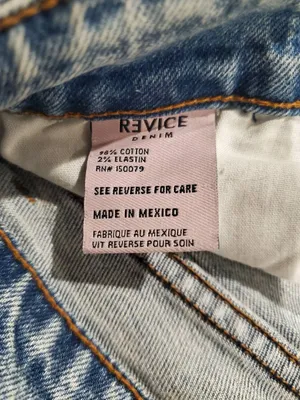 Revice NEW TLC Ocean Ave Low Rise Baggy Jeans in Blue Size 27 thumbnail 9