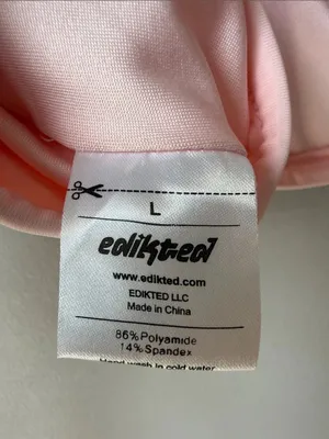 Edikted Kaya Cut Out Bralette Bikini Top Large thumbnail 5