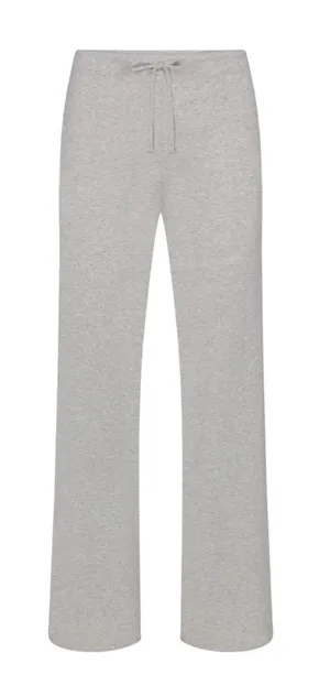 Skims Ribbed Gray Flare Pants Size XS Comfy Lounge thumbnail 1