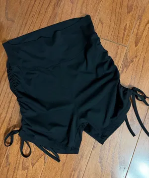 Black High Waste Athletic Shorts- size Medium. ***refer to measurements as size tag removed. Gently warn & Excellent condition. Non-smoking home. Priced to sell at as is condition. Measurements approximately 12” waste not fully stretched out x 16” long. Smoke free home. Priced at as is condition. Don’t like my price make a reasonable offer. thumbnail 1